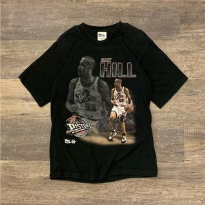 Vintage 1990s Detroit Pistons Grant Hill Shirt